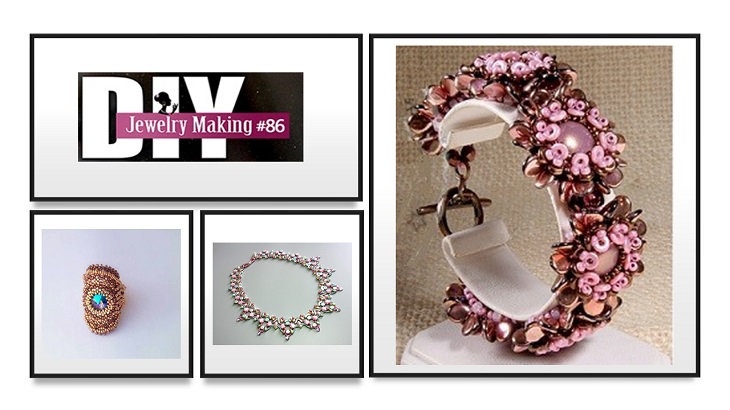 Learn How to Bead Jewelry with DIY Jewelry Making Magazine #86
