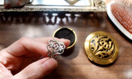 I made my first filigree ring