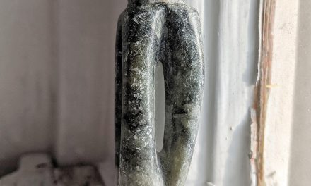 A soapstone pendant I carved