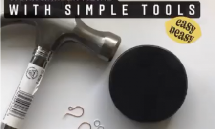 How to Work Harden Jewelry Components With Simple Tools