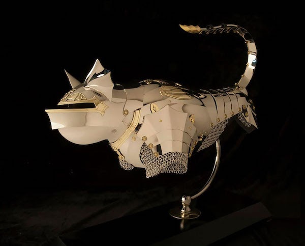 Cat and Mouse Armor Art and Jewelry by Jeff De Boer | ArmetCanada