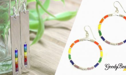 Celebrate Summer with DIY Seed Bead Rainbow Earrings –